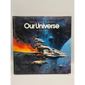 National Geographic Our Universe Book Roy Gallant 1986 Space Astronomy Good Art